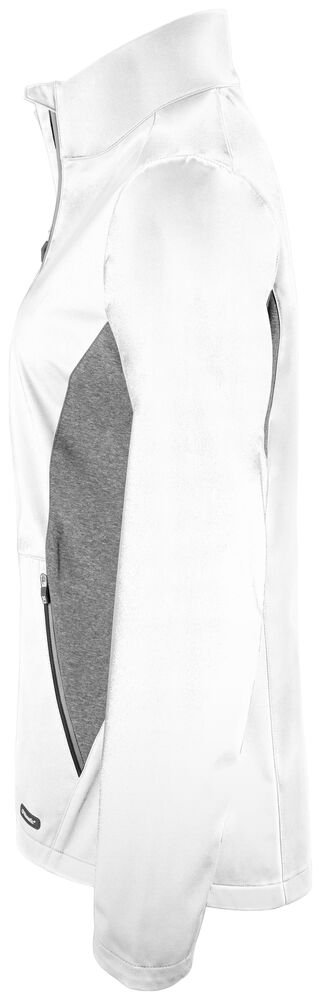 Cutter & Buck - Navigate Softshell Jacket Dames Wit XS