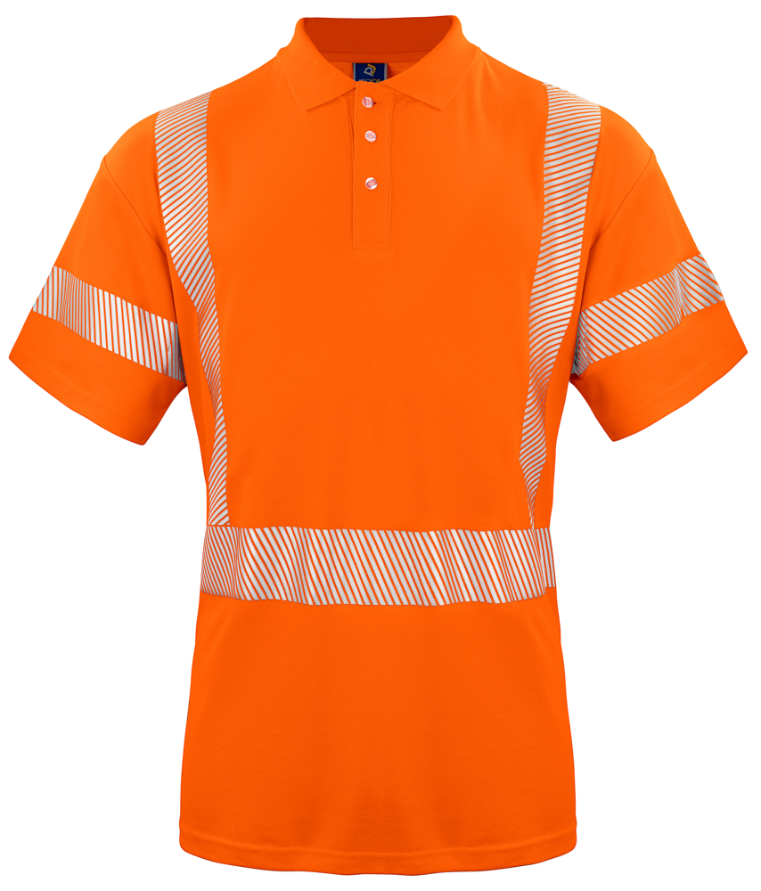 6015 SIGNALISATIEPOLO EN ISO 20471 KLASSE 3 - Oranje