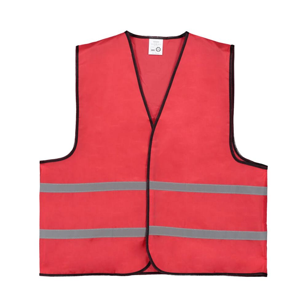 Veiligheidsvest gekleurd - Rood (PMS 199c) / Rood