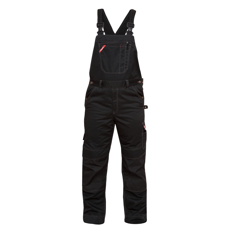 Engel Combat Bib Overall - Black