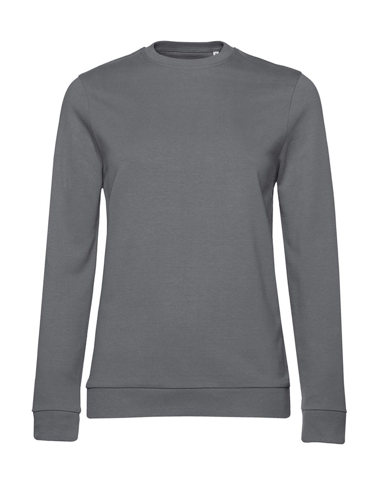 #Set In /women French Terry - Elephant Grey