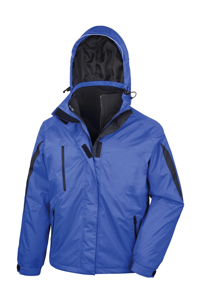 3-in-1 Journey Jacket - Royal/Black