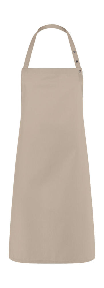 Bib Apron Press Stud - Sand