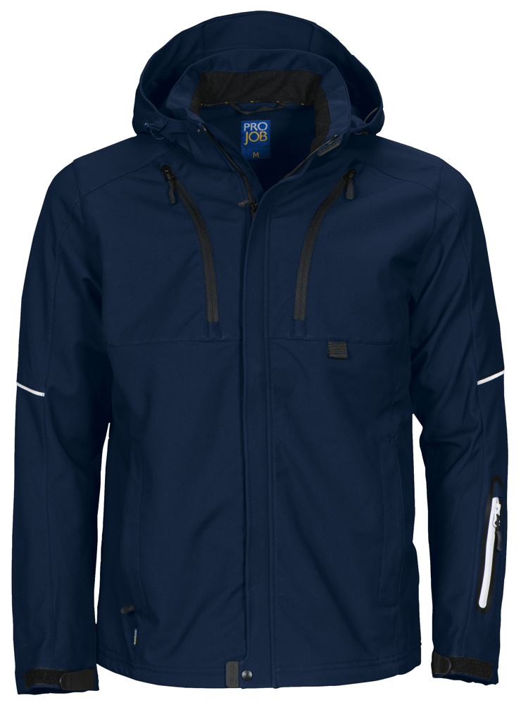 3406 SOFTSHELL JAS - MARINE