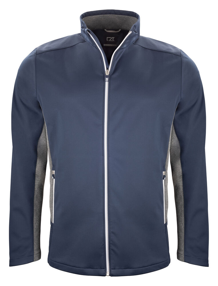 Cutter & Buck - Navigate Softshell Jacket Heren - Dark Navy