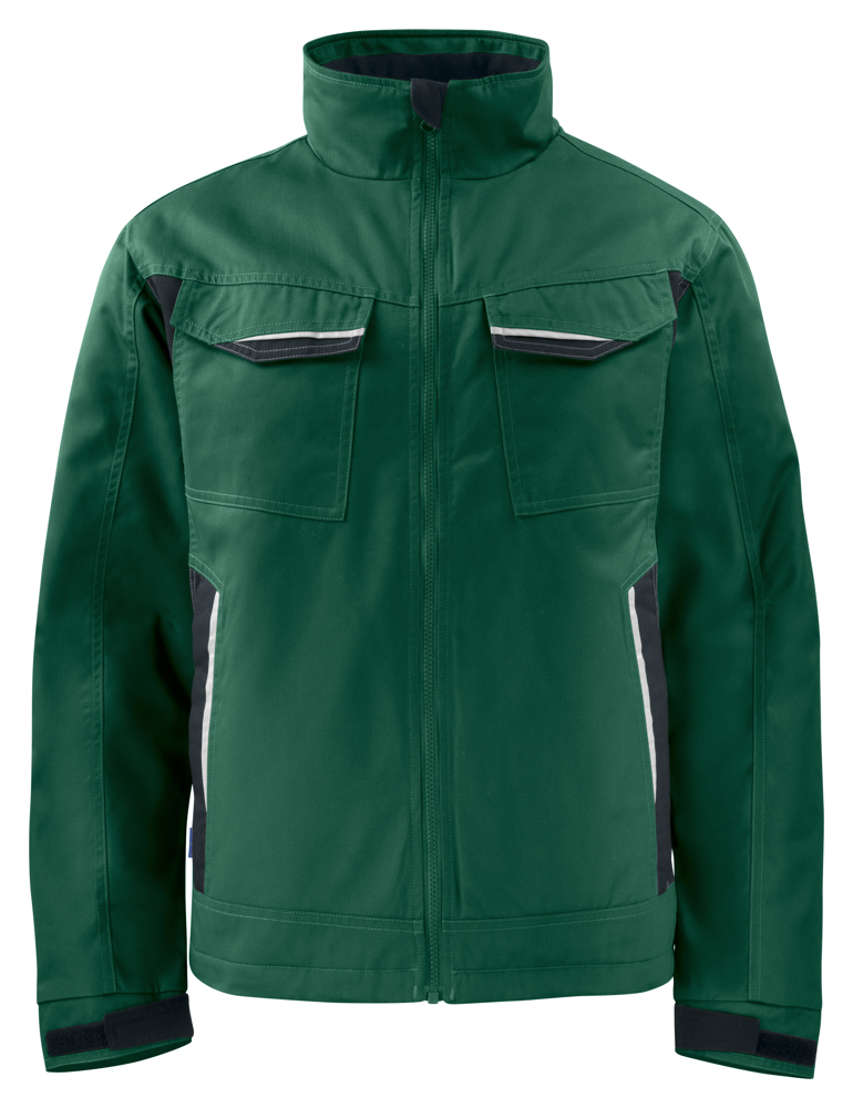 5426 GEVOERDE SERVICE VEST - Woudgroen