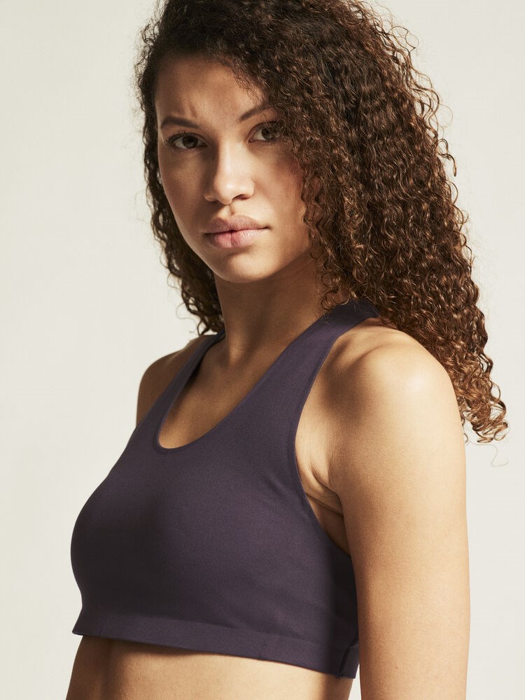 Craft - Collective Padded Sports Bra W Dk Plum S