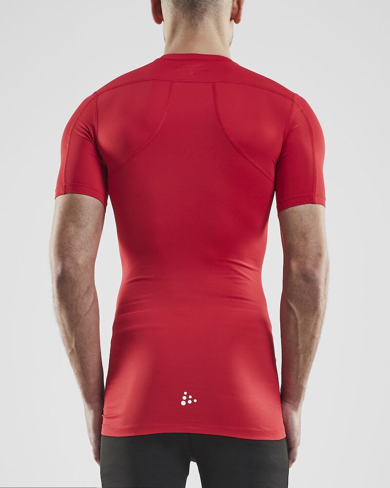 Craft - Pro Control Compression Tee Bright Red 3XL