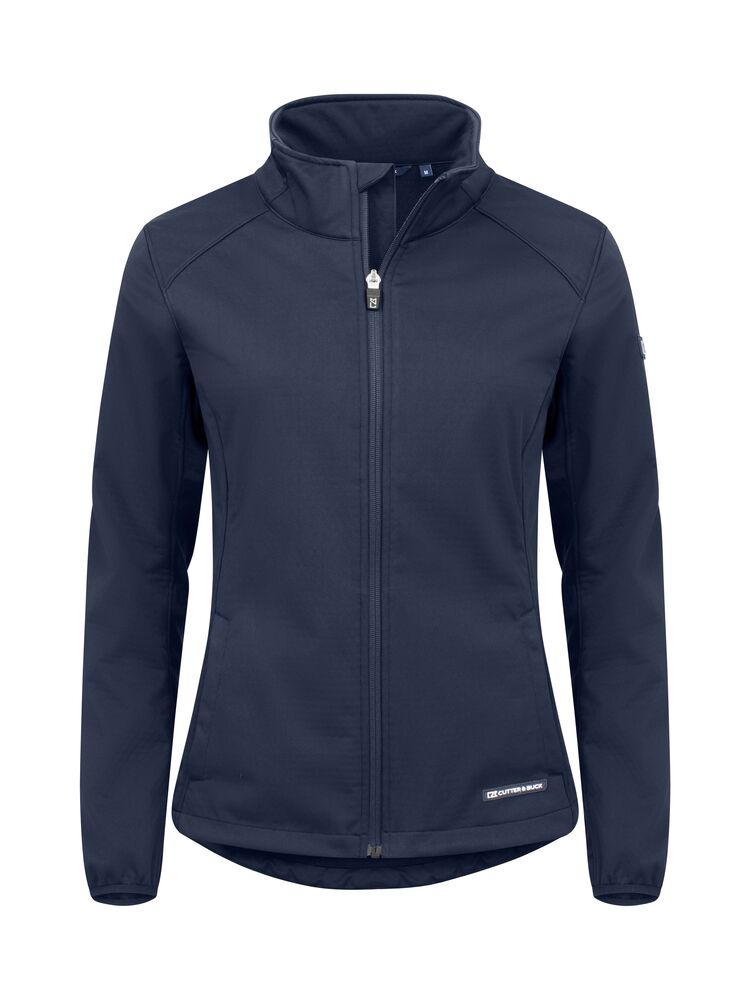 Cutter & Buck - Oak Harbor Softshell Jacket Dames - Dark Navy