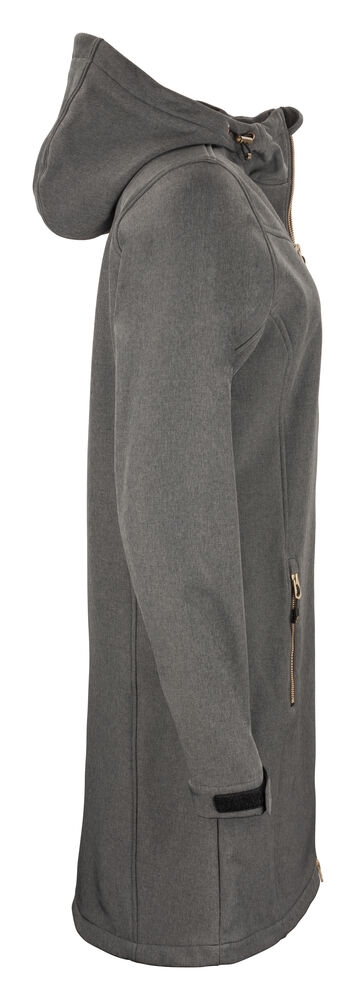Cutter & Buck - Whittier Jacket Dames Antraciet Mélange XS