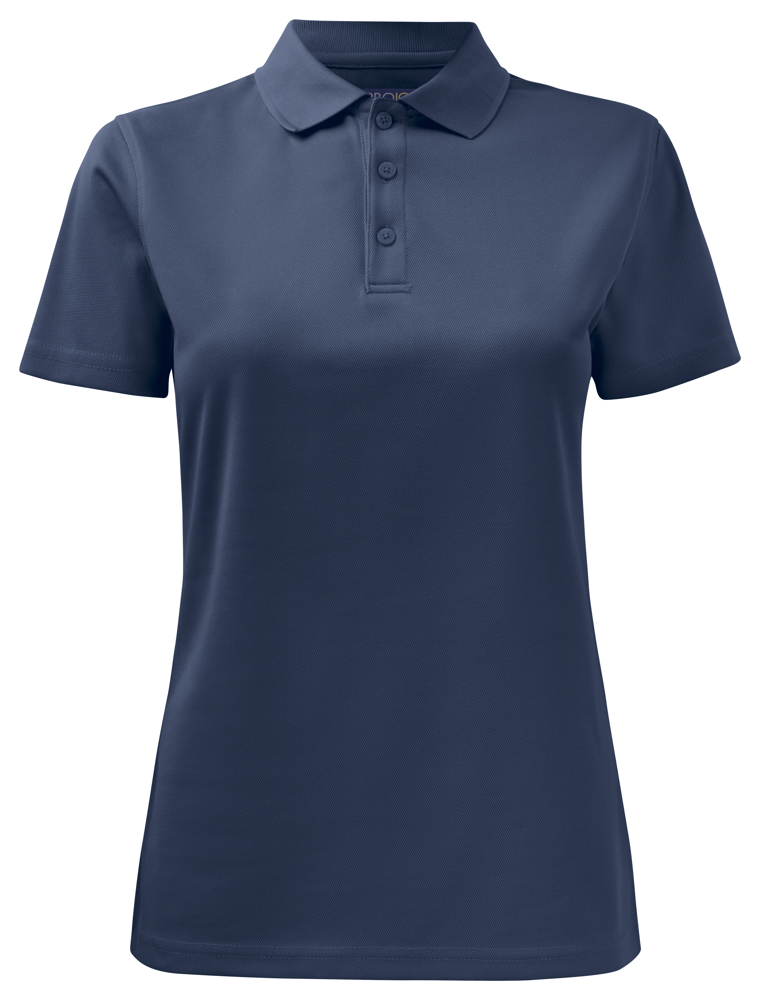 2041 DAMES POLO POLYESTER - MARINE