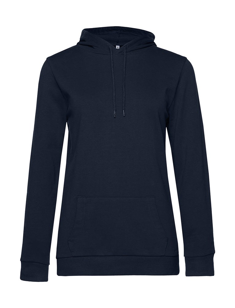 #Hoodie /women French Terry - navy blue