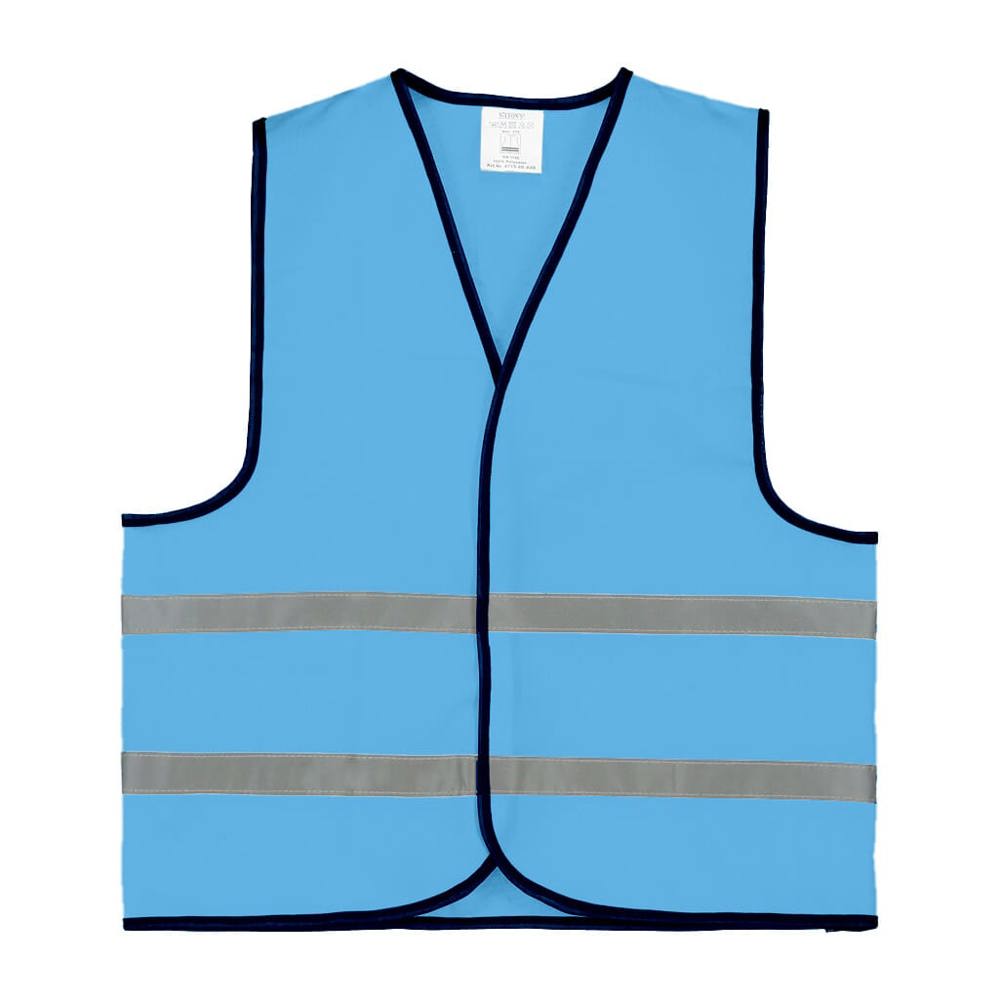 Veiligheidsvest gekleurd - Lichtblauw (638C) / Lichtblauw