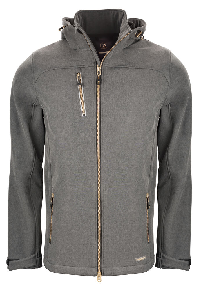 Cutter & Buck - Whittier Jacket Heren - Antraciet Mélange