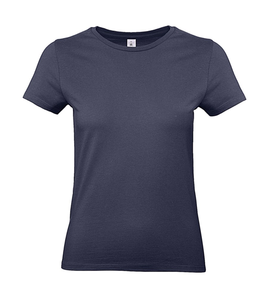 #E190 /women T-Shirt - navy blue