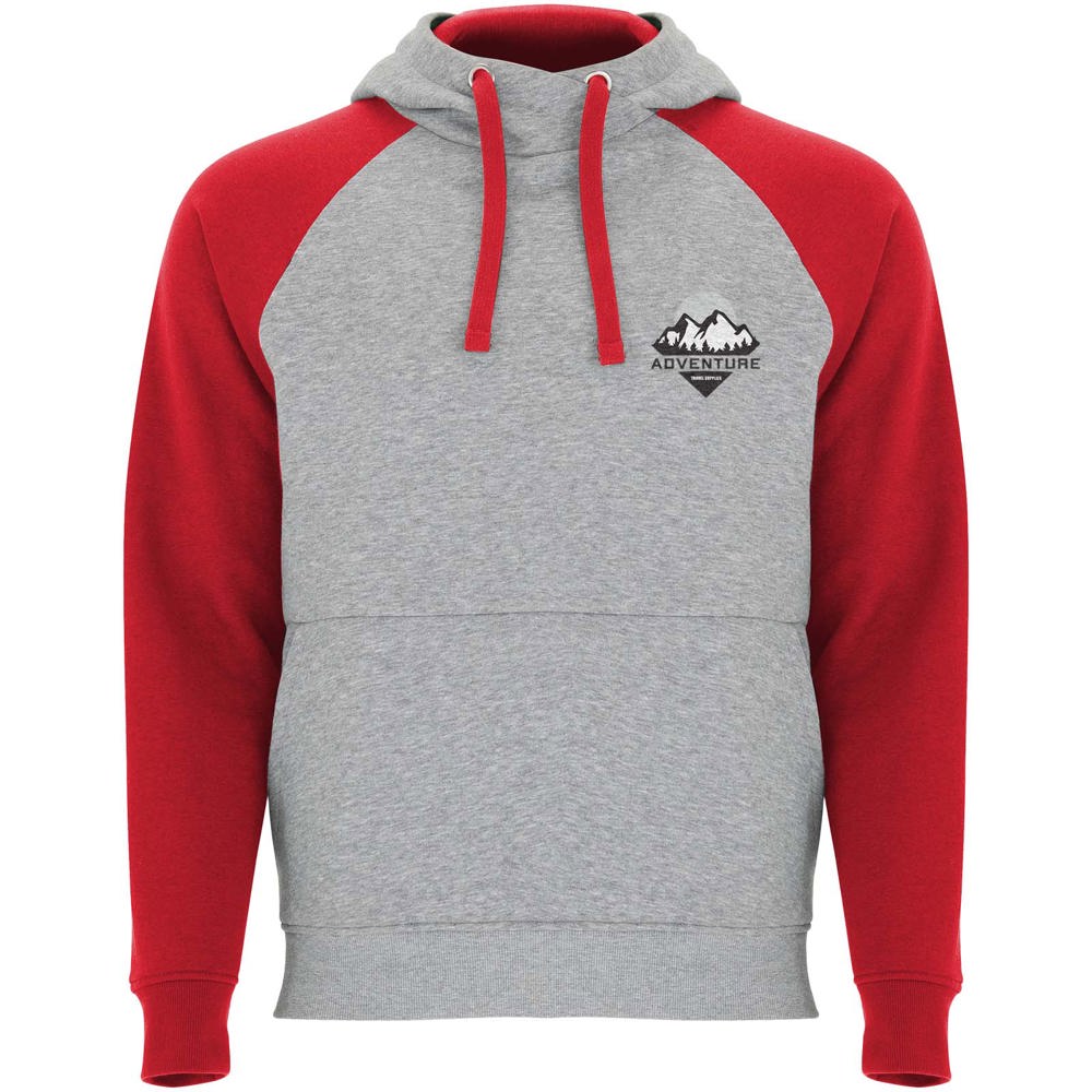 Badet 280 g/m² unisex tweekleurige hoodie