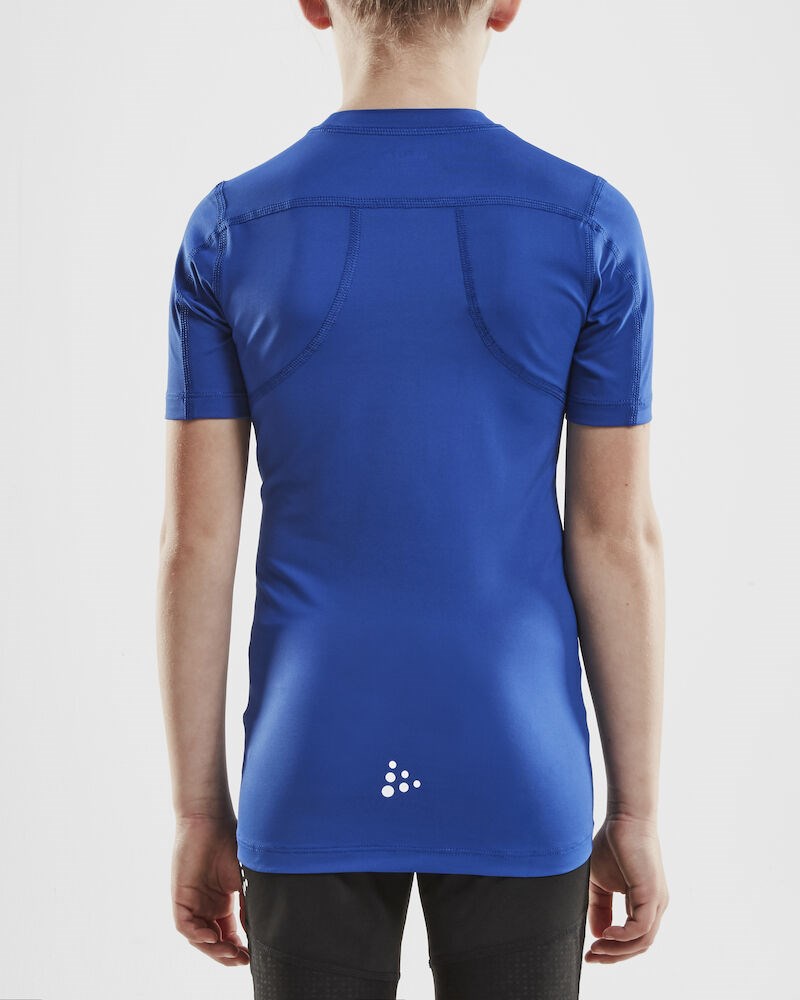 Craft - Pro Control Compression Tee Jr Club Cobolt 146/152