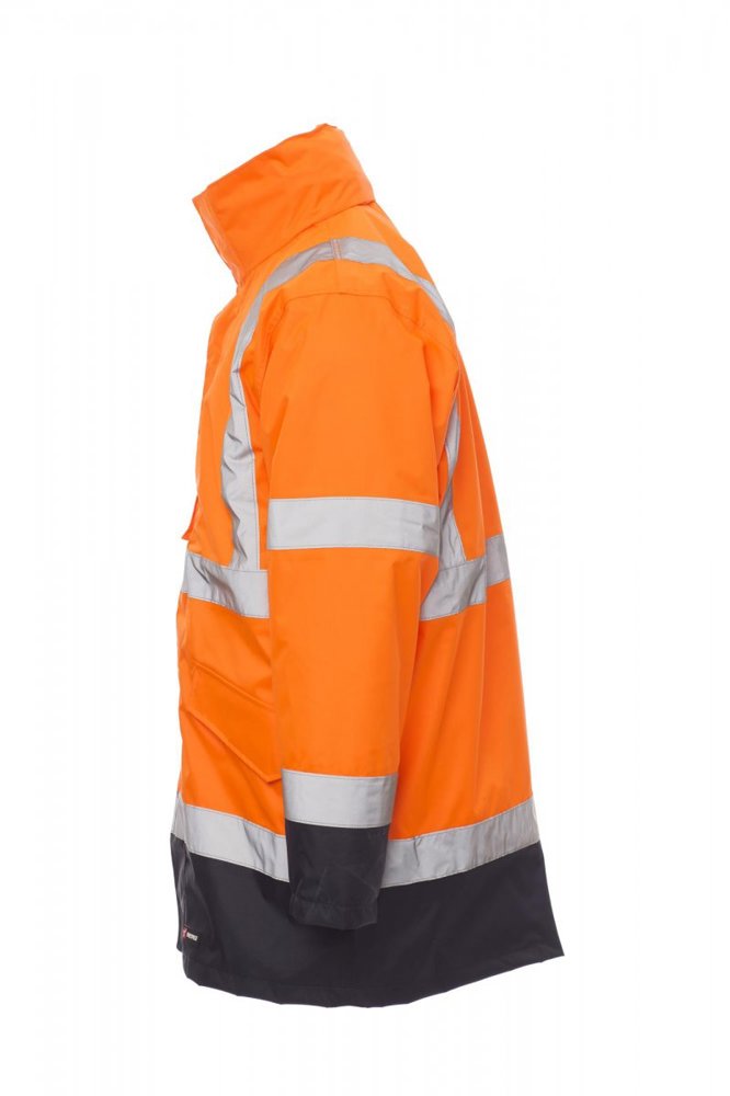 Dockyard fluorescent orange/navy blue S