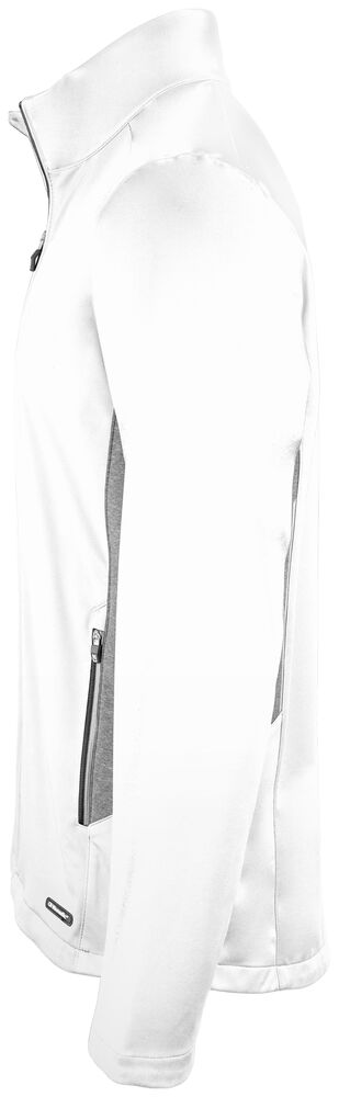 Cutter & Buck - Navigate Softshell Jacket Heren Wit 4XL