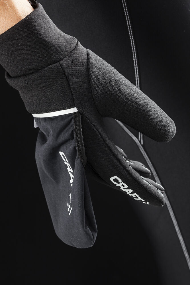 Craft - ADV Hybrid Weather Glove Black 6/XXS