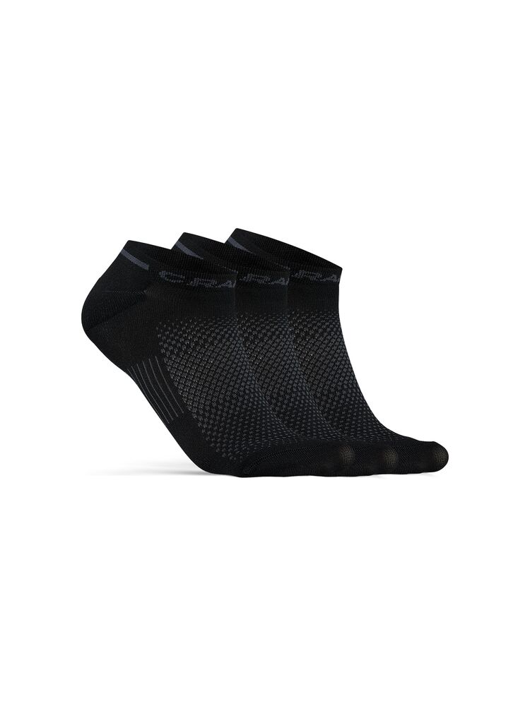Craft - Active Shaftless Sock 3-Pack - Black