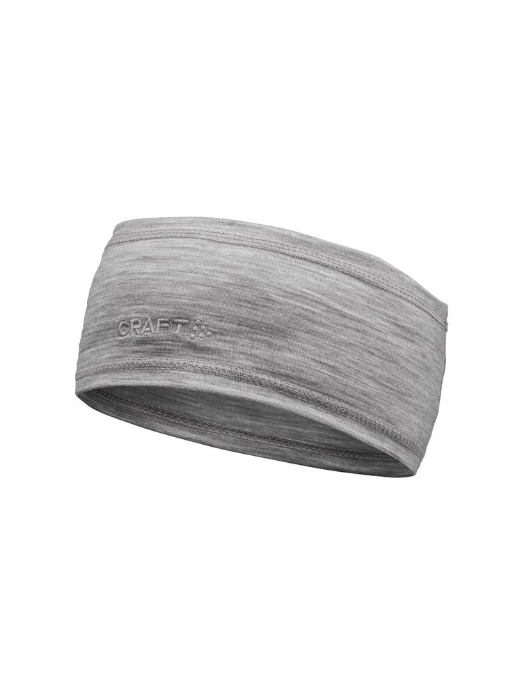 Craft - Essence Wool Headband - Grey melange