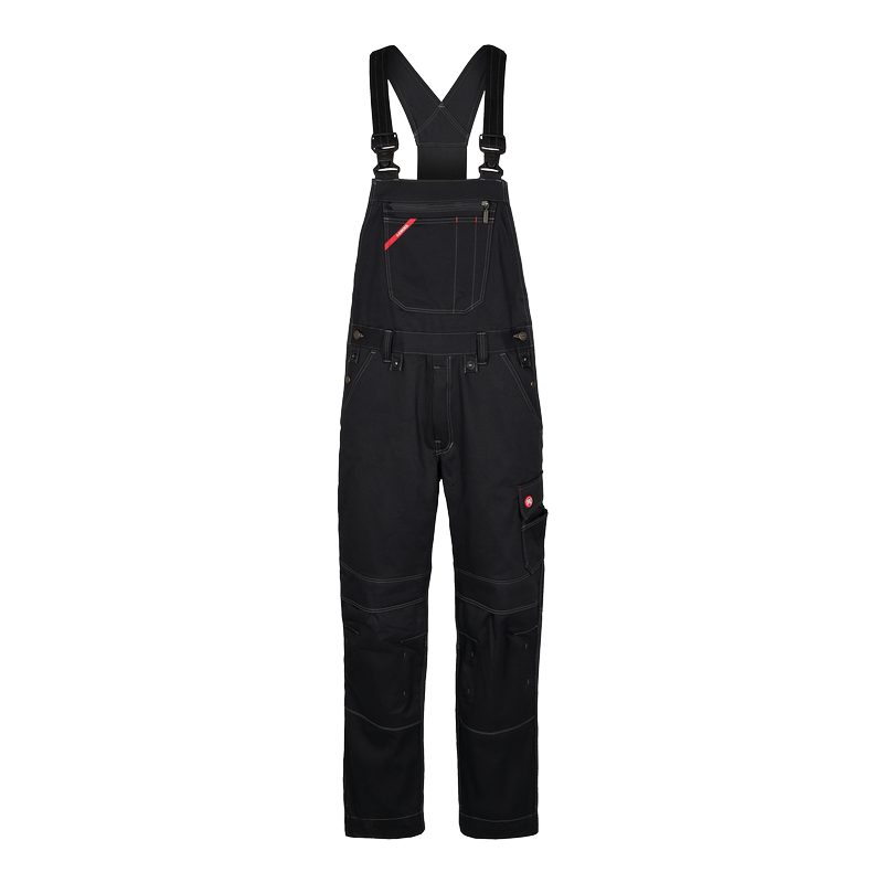 Engel Combat Bib Overall Cotton - Black