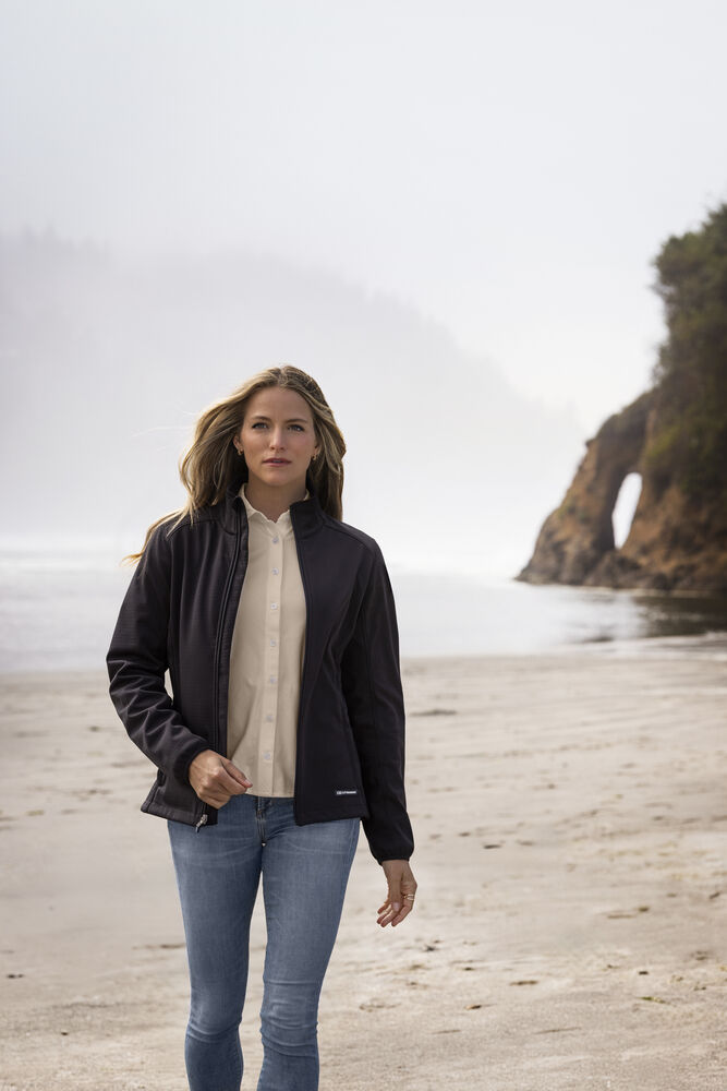 Cutter & Buck - Oak Harbor Softshell Jacket Dames Dark Navy XS